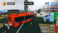 Coach Bus Simulator parking 3D Screen Shot 5