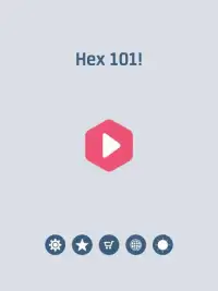 Hex 101! Hexagonal Block Puzzle Game Screen Shot 7