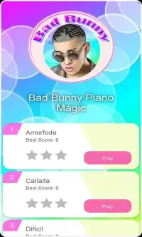 Yo Perreo Sola Bad Bunny Piano Megic Screen Shot 7