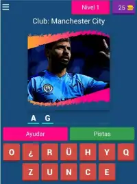 Adivina el Jugador de Fútbol 2020 - Fútbol Quiz Screen Shot 4