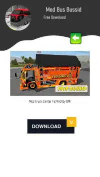 Download Mod Canter Bussid (Mod Mobil Bussid) Screen Shot 2
