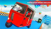 Tuk Tuk Auto Rikshaw Driver Stunts : Tuk Tuk Game Screen Shot 1
