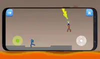 Super Battle Stickman Heros Fighting - 2 Players Screen Shot 0