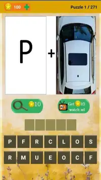 Word Marshal: Picture Word Game Puzzle, Brain Game Screen Shot 0