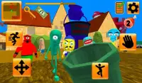 Plankton Gang Secret. Sponge's Neighbor Escape 3D Screen Shot 0
