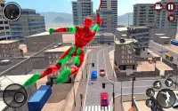 Mutant Spider Rope Hero : Flying Robot Hro Game Screen Shot 7