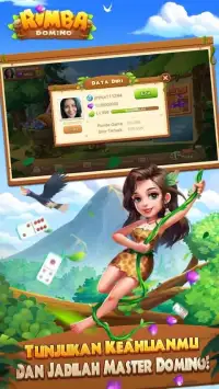 Domino Gaple Online Game Rimba Screen Shot 1