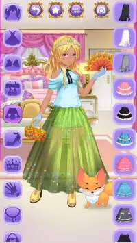 Anime Princess Dress Up Screen Shot 0