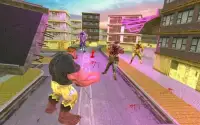 Street Gangster SuperHero Fighter VS Zombie Freaks Screen Shot 0