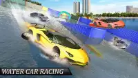 Water Surfing Floating Car Racing Game 2020 Screen Shot 6