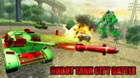 Transformers Fight Robot Tank City Battle 3D Screen Shot 2