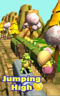 Jungle Banana Adventure - Subway Rush Screen Shot 1
