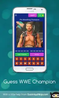 Guess WWE Champion Screen Shot 5