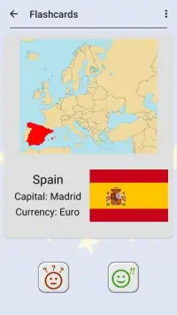 European Countries - Maps, Flags and Capitals Quiz Screen Shot 2
