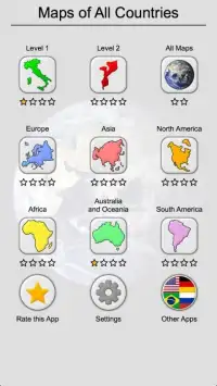 Maps of All Countries in the World: Geography Quiz Screen Shot 3