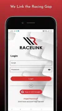 Racelink App Screen Shot 5