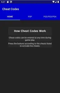 Cheat Codes for Vice City Stories Screen Shot 1