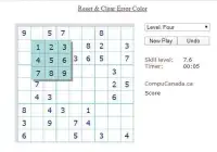 CompuCanada SUDOKU Screen Shot 2