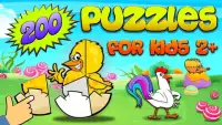 Baby puzzles for toddler kids Screen Shot 16