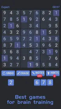 Sudoku Master - Popular Number Puzzle Games Screen Shot 2