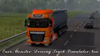 Euro Monster Driving Truck Simulator New Screen Shot 1