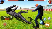 Police Fighting Gangster Karate Kungfu Games Screen Shot 3