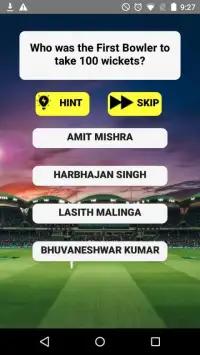 2020 CRICKET QUIZ GAME-TEST YOUR CRICKET KNOWLEDGE Screen Shot 1