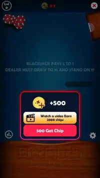 Blackjack 21 Pro - Offline Casino Card Game Screen Shot 3