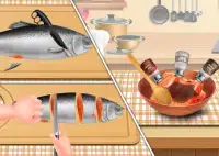 Crispy Fish Burger Recipe - Girls Cooking Game Screen Shot 3