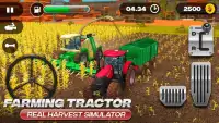 Farming Tractor Harvest Real Simulator Screen Shot 1