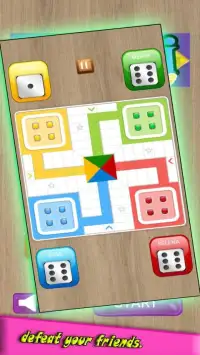 Parcheesi board: Ludo Classic game, parchis game. Screen Shot 1