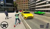 New Taxi Driving Sim 2020 .- Taxi Simulator Screen Shot 1