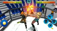Bad Women Wrestling Rumble Game| Backyard Fighting Screen Shot 1