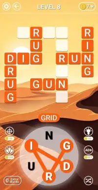Wordscapes - Free Word Connect & Search Crossword Screen Shot 8
