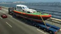 Euro Truck Boat Cargo Driving Simulator 2020 Screen Shot 1