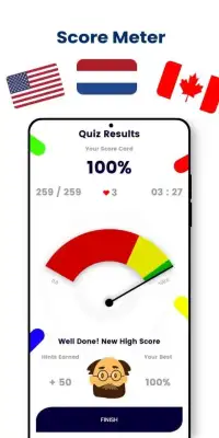 Flags of the World Quiz - Master All Country Flags Screen Shot 1