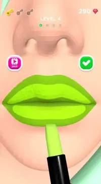Lip Art !! 3D Screen Shot 0