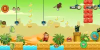 *Jungle Monkey Run: Banana Island Adventures Game Screen Shot 4