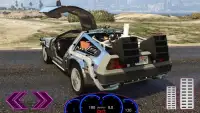 Drive Delorean - Futuristic Driving School 2020 Screen Shot 1