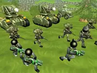 Stickman Tank Battle Simulator Screen Shot 0
