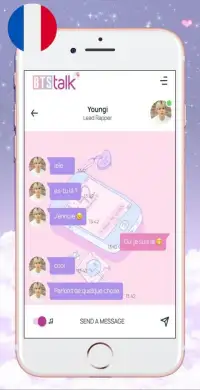 BTS Chat! Messenger (simulator) Screen Shot 1