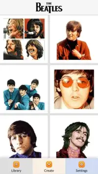 The Beatles Color by Number - Pixel Art Game Screen Shot 0