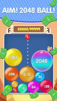 Lucky 2048 - Merge Ball and Win Free Reward Screen Shot 4