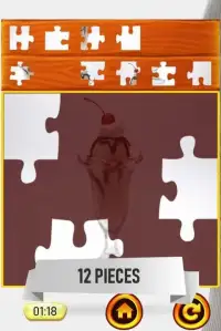 Ice Cream Jigsaw Puzzle Game Screen Shot 4