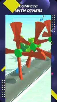 Dash Racing - Casual 3D Stickman Run Game Screen Shot 3