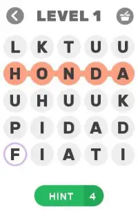 Find Words @ Popular Car Brand Screen Shot 3