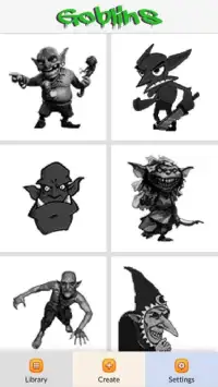 Goblins Color by Number - Pixel Art Game Screen Shot 1