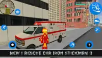 Battle Iron Stickman 3 Gangster Crime - Rope Hero Screen Shot 2