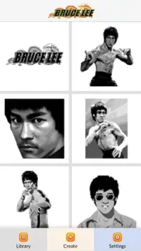Bruce Lee Color by Number - Pixel Art Game Screen Shot 7