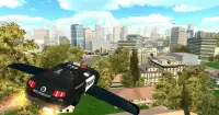 Flying Police Car Simulator Screen Shot 3